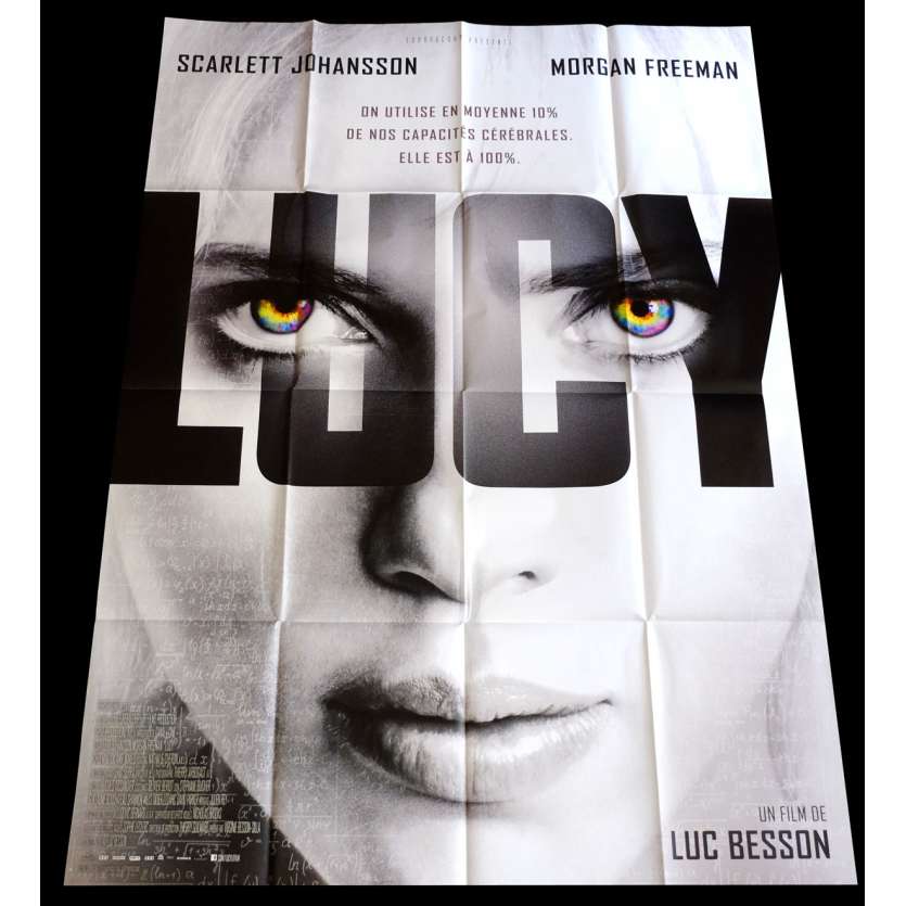 LUCY French Movie Poster  47x63 - 2014 - Luc Besson, Scarlett Johanson