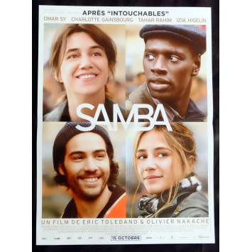 SAMBA Affiche de film 40X60 - 2014 - Omar Sy, Eric Toledano