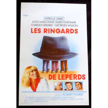 THE SMALL TIMERS Belgian Movie Poster 14x21 - 1978 - Robert Pouret, Mireile Darc