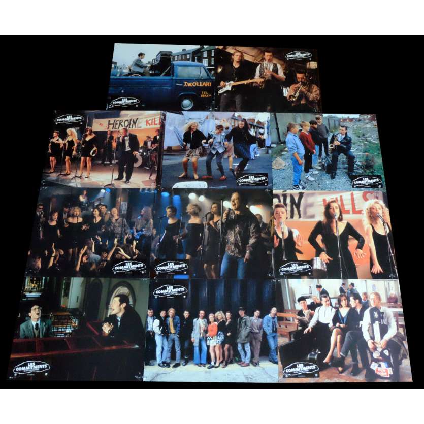 THE COMMITMENTS French Lobby Cards x11 9x12 - 1991 - Alan Parker, Robert Arkins