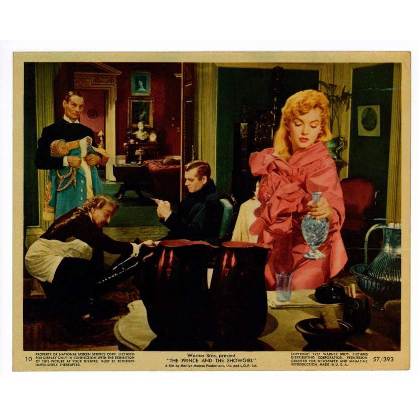 PRINCE AND THE SHOWGIRL US Movie Still  8x10 - 1957 - Laurence Oliver, Marilyn Monroe