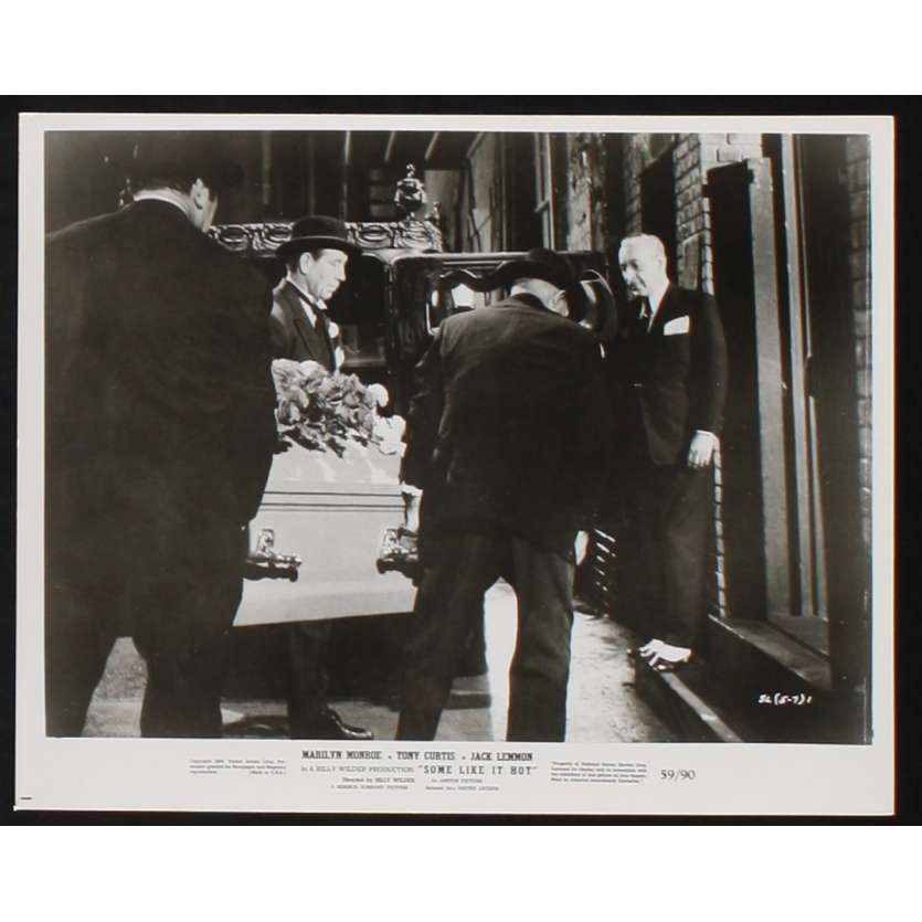 CERTAINS L'AIMENT CHAUD Photo de presse 6 20x25 - 1959 - Marilyn Monroe, Billy Wilder