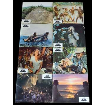THE MOUNTAIN OF THE CANNIBAL GOD French Lobby Cards x8 9x12 - 1978 - Sergio Martino, Ursula Andress