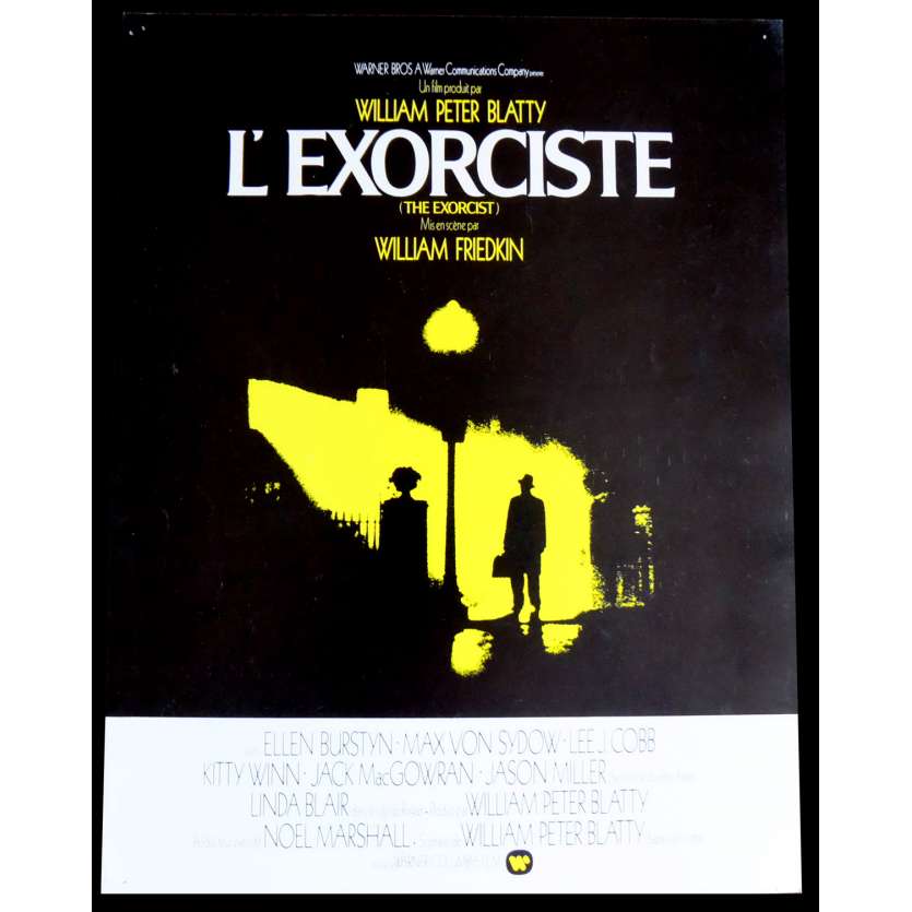 L'EXORCISTE Flyer 21x30 - 1973 - Linda Blair , William Friedkin