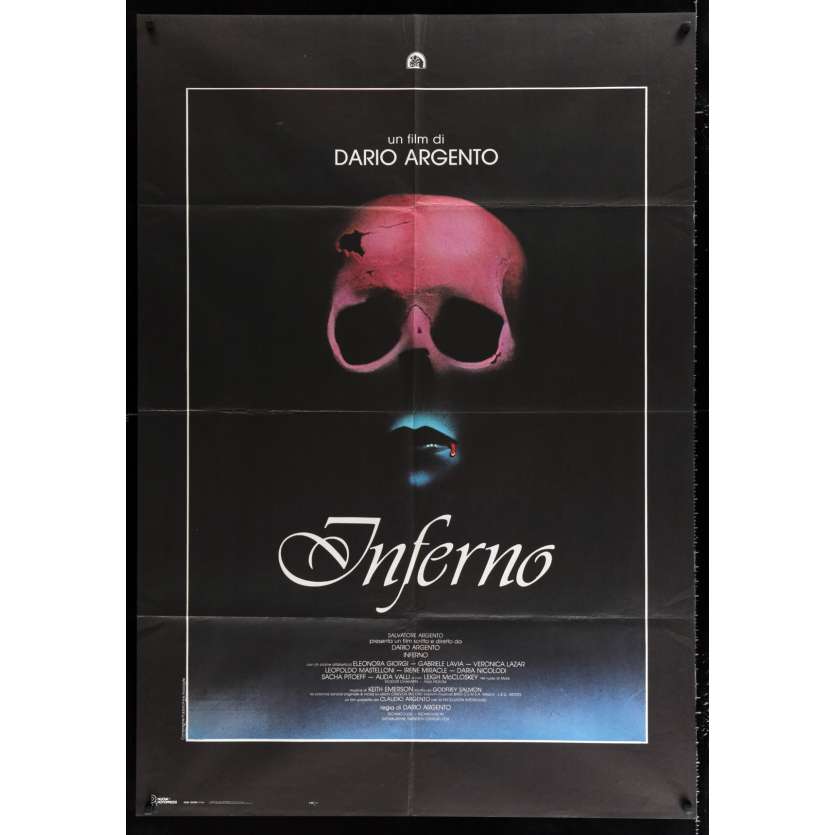 INFERNO Italian Movie Poster  39x55 - 1980 - Dario Argento, Leigh McCloskey