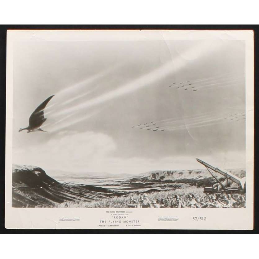 RODAN Photo de presse 2 20x25 - 1957 - Kenji Sahara, Ishirô Honda