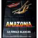 AMAZONIA LA JUNGLE BLANCHE Affiche de film  120x160 - 1985 - Deodato, Cannibales
