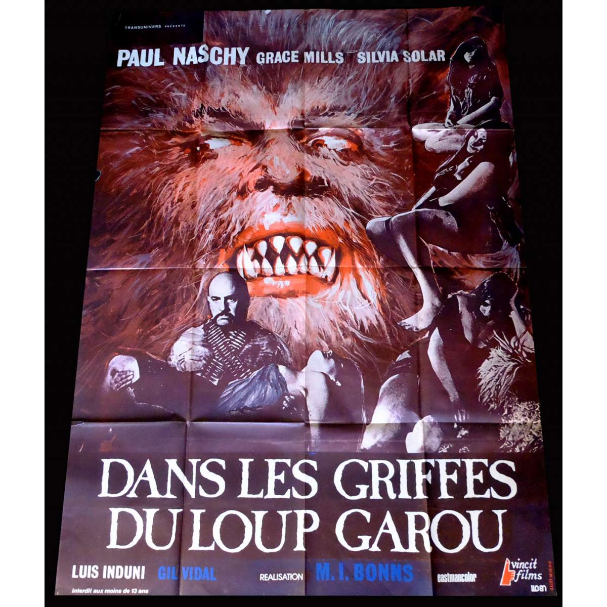 Affiche de DANS LES GRIFFES DU LOUP GAROU