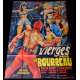 BLOODY PIT OF HORROR French Linen Movie Poster  47x63 - 1965 - Massimo Pupillo, Mickey Hargitay