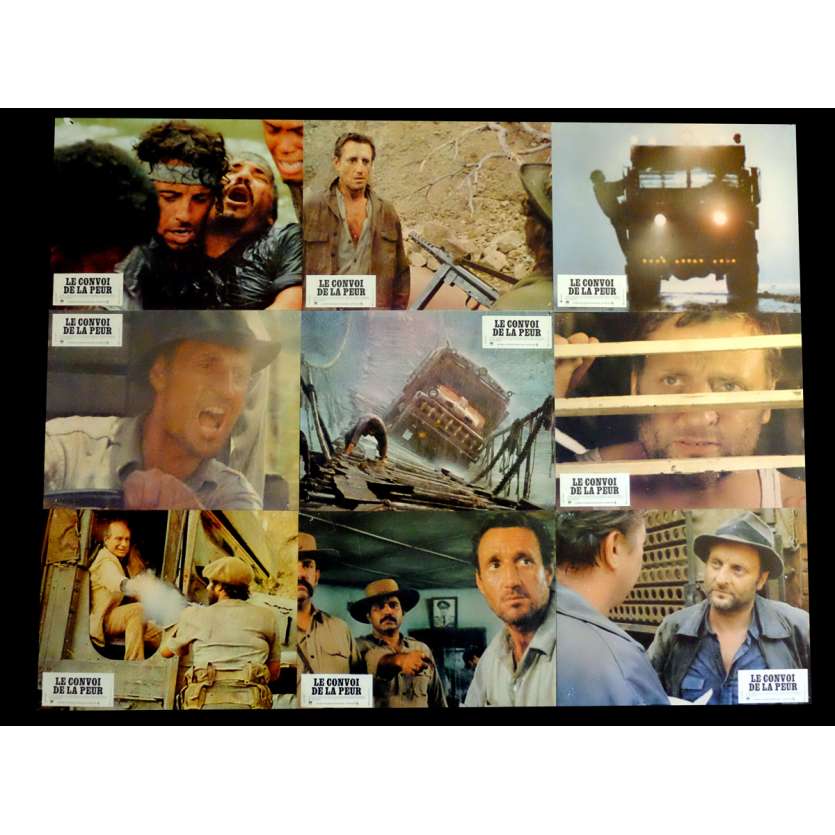 SORCERER French Lobby cards x16 9x12 - 1977 - William Friedkin, Roy Sheider