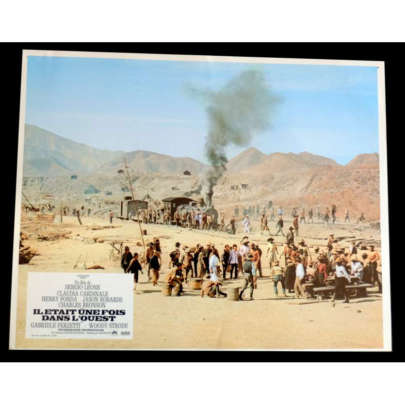 ONCE UPON A TIME IN THE WEST French Lobby Card N3 9x12 - 1968 - Sergio Leone, Charles Bronson