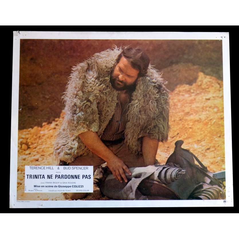 GOD FORGIVES I DON'T French Lobby Card N10 9x12 - 1972 - Giuseppe Colizzi, Terence Hill, Bud Spencer