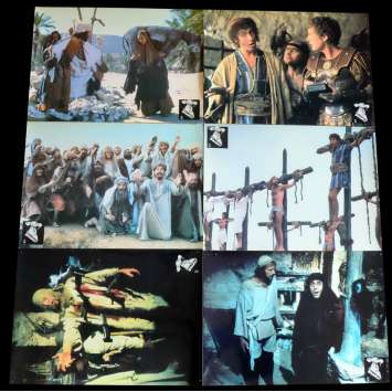 LIFE OF BRIAN French Lobby Cards x6 9x12 - 1979 - Terry Jones, John Cleese