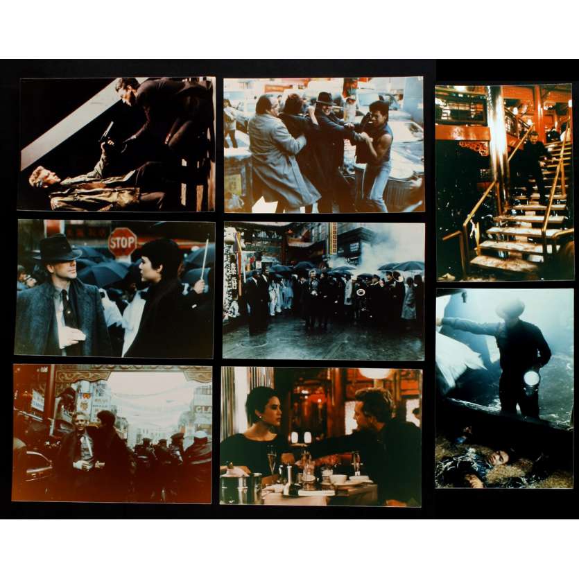 L'ANNEE DU DRAGON Photos de film x8 20x25 - 1985 - Mickey Rourke, Michael Cimino