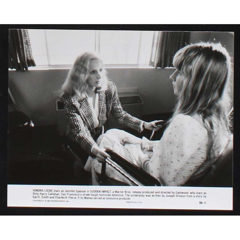 SUDDEN IMPACT Photo de Presse N8 20x25 - 1983 - Sondra Locke, Clint Eastwood