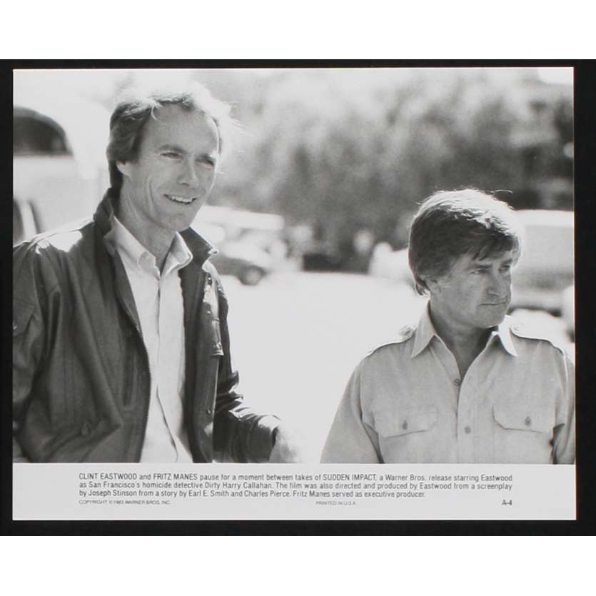 SUDDEN IMPACT US Movie Still N4 8x10 - 1983 - Clint Eastwood, Sondra Locke