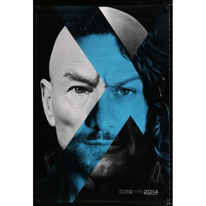 X-MEN: DAYS OF FUTURE PAST Affiche de film 69x104 - 2014 - Hugh Jackman, Bryan Singer