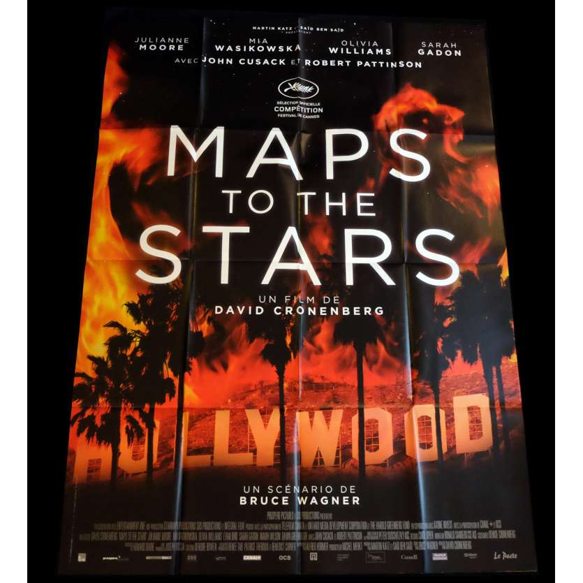 MAP TO THE STARS French Movie Poster  47x63 - 2014 - David Cronenberg, Julianne Moore