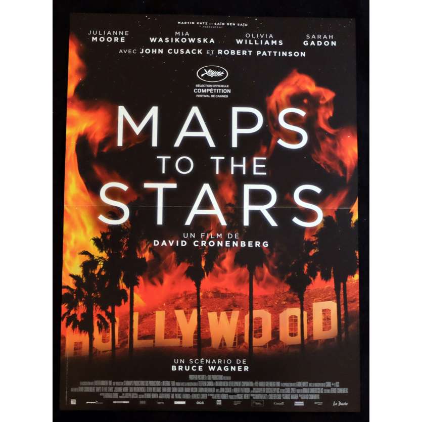 MAP TO THE STARS Affiche de film  40x60 - 2014 - Julianne Moore, David Cronenberg