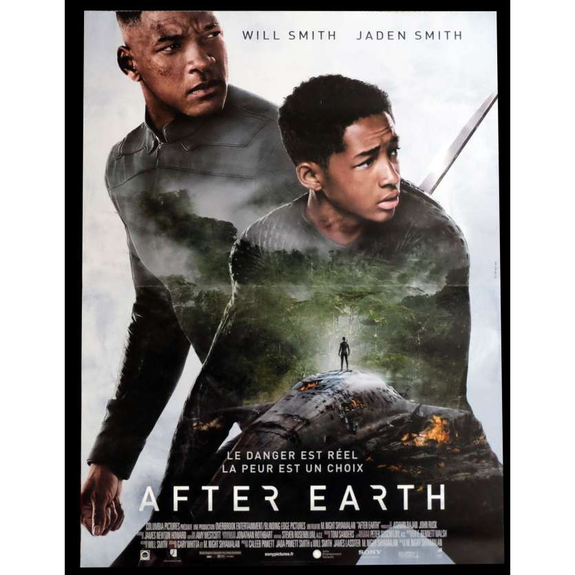 AFTER EARTH Affiche de film 40x60 - 2012 - Will Smith, M. Night Shyamalan