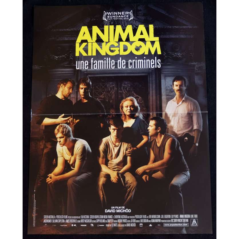 ANIMAL KINGDOM French Movie Poster 15x21 - 2010 - David Michot, Guy Pearce