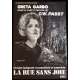THE STREET OF SORROW Style A French Movie Poster 15x21 - 1999 - G. W. Pabst, Greta Garbo