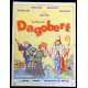 LE BON ROI DAGOBERT Affiche de film 40x60 - 1984 - Coluche, Dino Risi