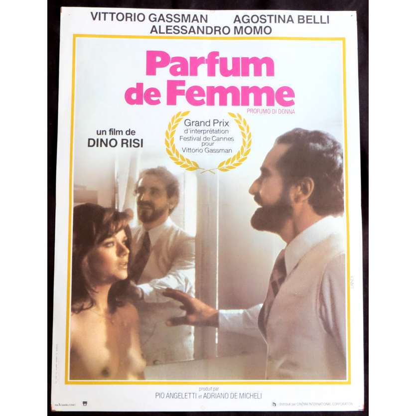 SCENT OF A WOMAN French Movie Poster 15x21 - 1974 - Dino Risi, Vittorio Gassman