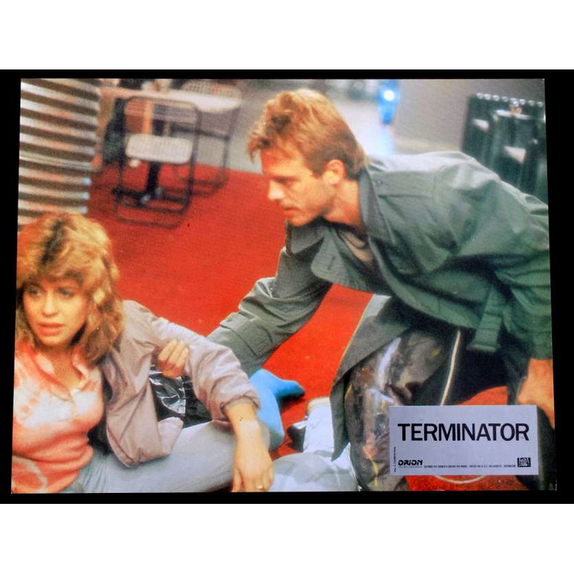 TERMINATOR French Lobby Card N5 9x12 - 1983 - James Cameron, Arnold Schwarzenegger