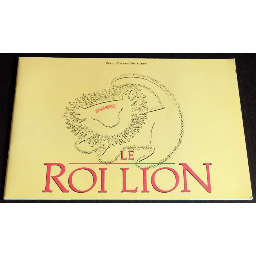 LION KING French Program 40p 9x12 - 1994 - Walt Disney, Mathew Broderick