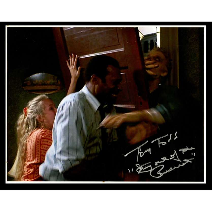 LA NUIT DES MORTS VIVANTS Photo signée  28x36 - 1990 - Tony Todd, Tom Savini