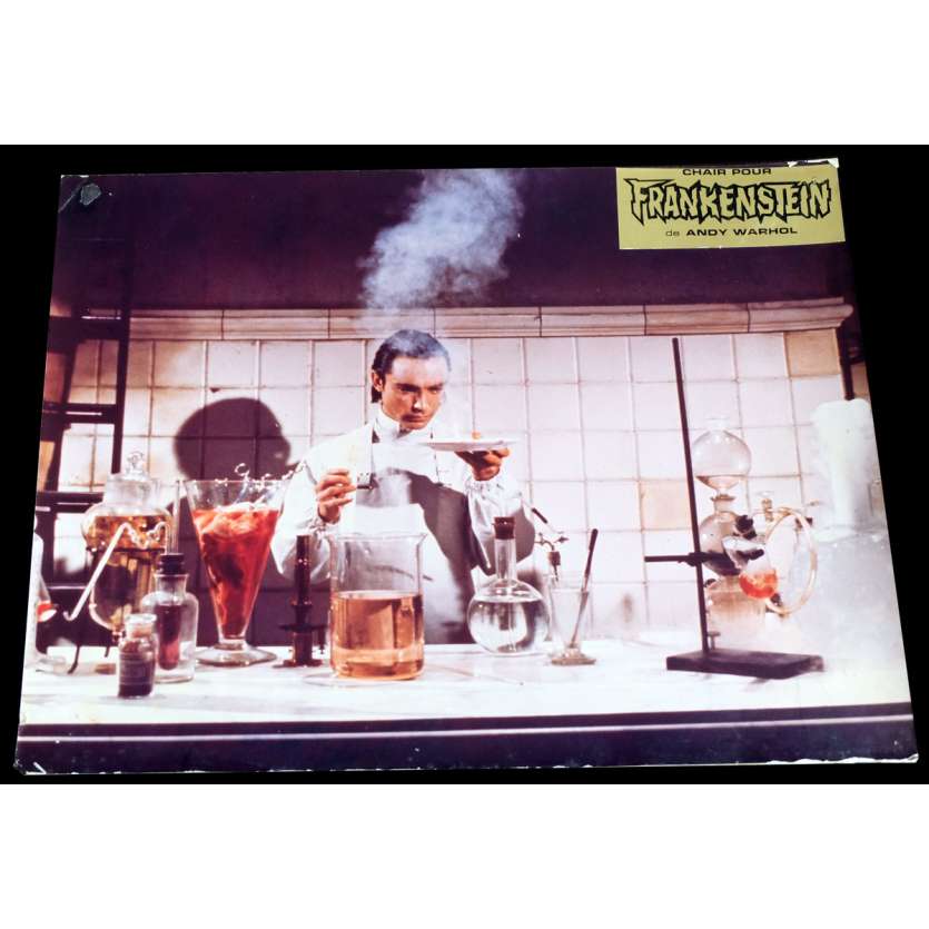 ANDY WARHOL'S FRANKENSTEIN French Lobby Card 9x12 - 1973 - Andy Warhol, Udo Kier -