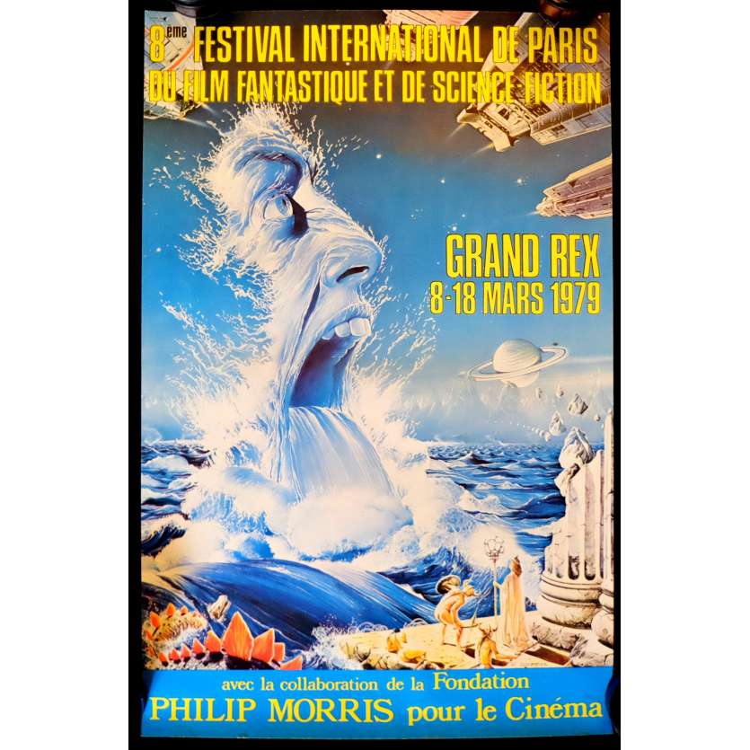 FESTIVAL DU FILM FANTASTIQUE DE PARIS Affiche    - 1980 - ,