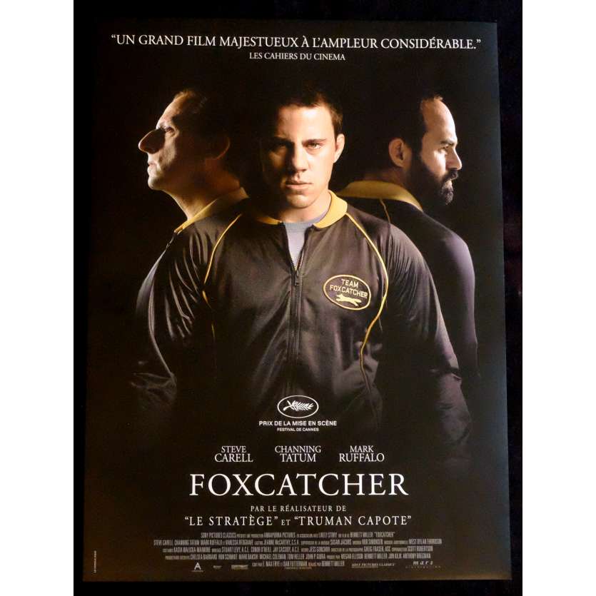 FOXCATCHER Affiche de film 40x60 - 2014 - Steve Carell, Benett Miller