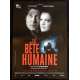 LA BETE HUMAINE Affiche de film 40x60 - R2015 - Jean Gabin, Jean Renoir