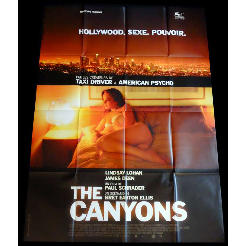 THE CANYONS Affiche de film 120x160 - 2013 - Lindsay Lohan, Paul Shrader