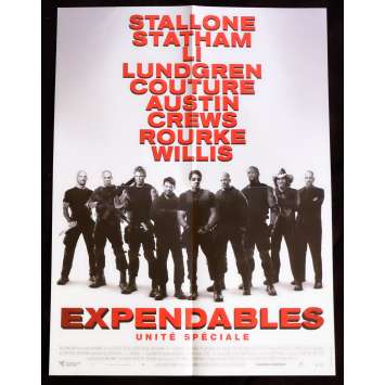 THE EXPENDABLES Affiche de film 40x60 - 2010 - Jason Statham, Sylvester Stallone