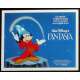 FANTASIA US Lobby Card N5 11x14 - R1982 - Walt Disney, Deems Taylor