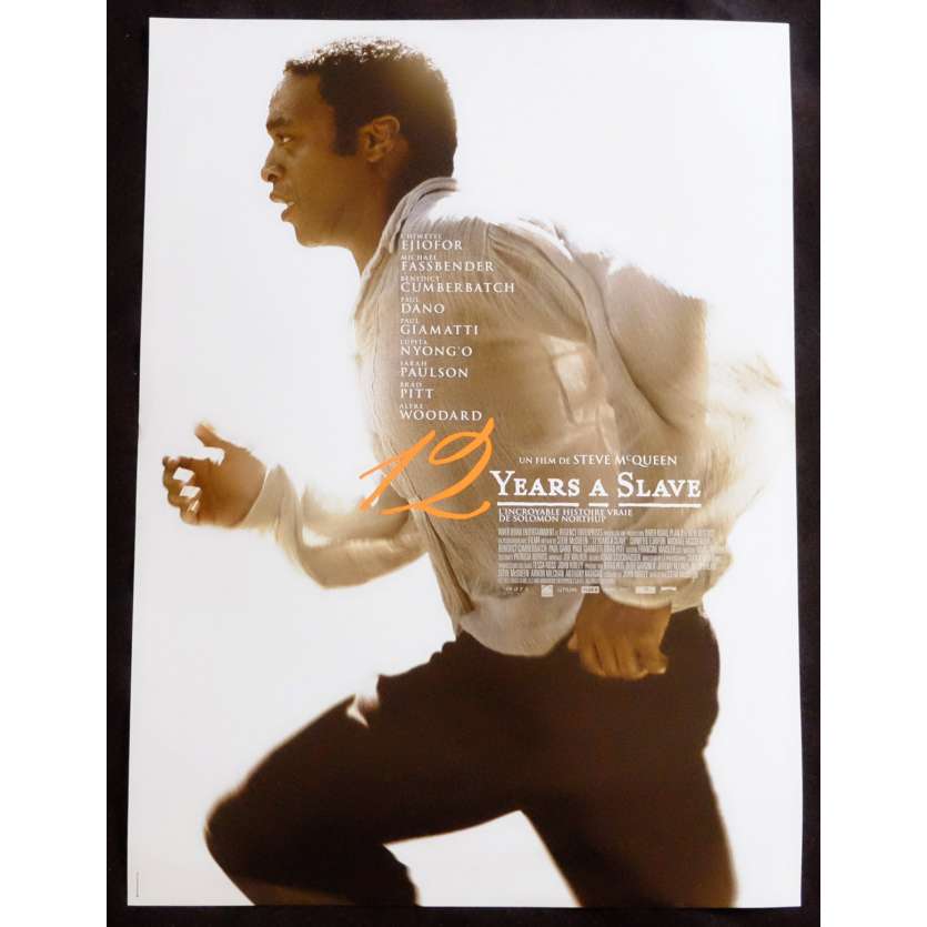 12 YEARS A SLAVE French Movie Poster 15x21 - 2013 - Steve McQueen, Michael Fassbender