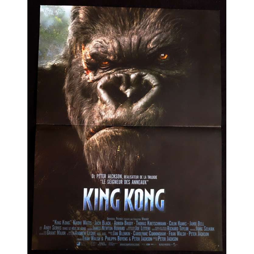 KING KONG French Movie Poster 15x21 - 2005 - Peter Jackson, Naomi Watts