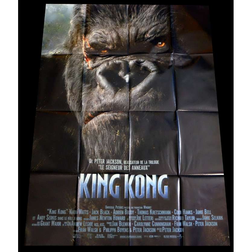 KING KONG Affiche de film 120x160 - 2005 - Naomi Watts, Peter Jackson