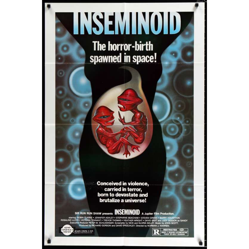 INSEMINOID Affiche de film  69x104 - 1982 - Robin Clarke, Norman J. Warren