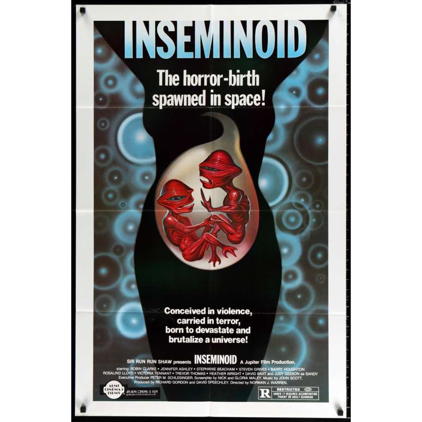 INSEMINOID Affiche de film 69x104 - 1982 - Robin Clarke, Norman J. Warren