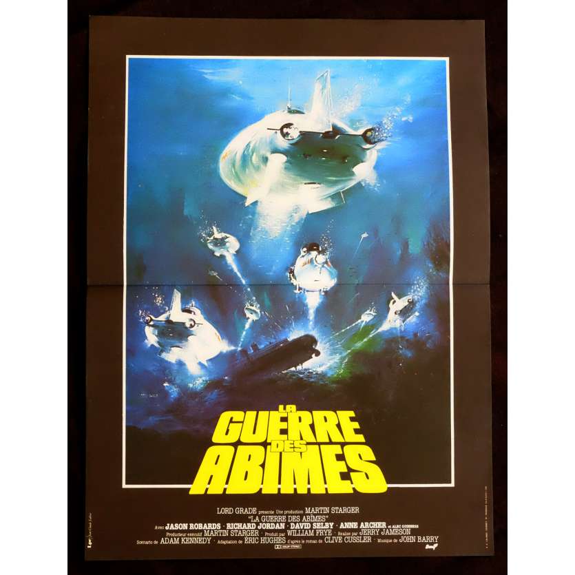 LA GUERRE DES ABIMES Affiche de film 40x60 - 1980 - Jason Robards, Jerry Jameson