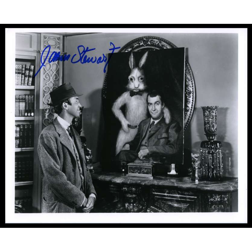 JAMES STEWART Photo Signée 20x25 - 1980 - James Stewart,