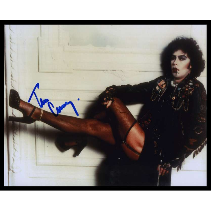 THE ROCKY HORROR PICTURE SHOW US Signed Still  8x10 - 1975 - Jim Sharman, Tim Curry