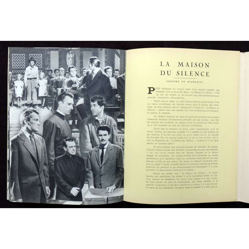 LA MAISON DU SILENCE Dossier de presse 18p 21x30 - 1953 - Jean Marais, Georg Wilhem Pabst