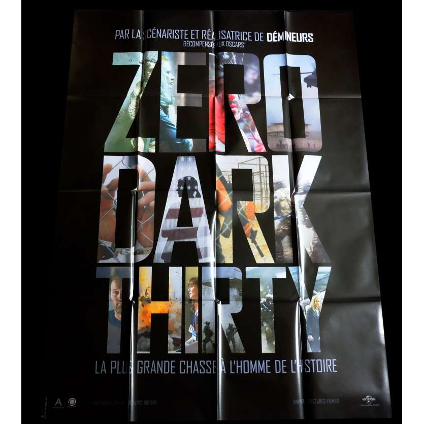 ZERO DARK THIRTY French Movie Poster  47x63 - 2012 - Kathryn Bigelow, Jessica Chastain
