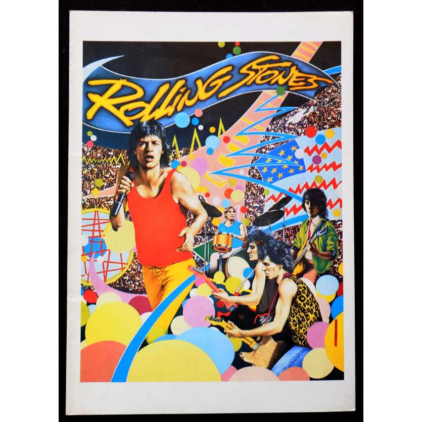 THE ROLLING STONES Dossier de presse 20p 21x30 - 1983 - Mick Jagger, Hal Ashby