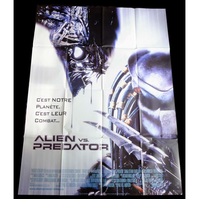 ALIEN VS PREDATOR French Movie Poster 47x63 - 2004 - Paul W. S. Anderson, Lance Henriksen
